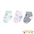 Kit com 3 pares de meia soquete Kukiê Baby blk23k - Imagem 1