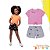 Conjunto Blusa em Malha Canelada e short em moletinho Nina Go BLK24 - Imagem 4