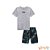 Conjunto camiseta e bermuda Johnny Fox blk23k - Imagem 4