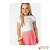 Conjunto de blusa boxy e shorts saia Infanti blk23k - Imagem 3