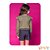 Conjunto de blusa boxy e shorts saia em malha Kukiê BLK24 - Imagem 4