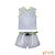 Conjunto de blusa boxy e short jeans Nina Go - Imagem 2