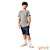 Conjunto de camiseta e bermuda jeans Johnny Fox - Imagem 4