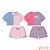 Pijama de blusa boxy over e shorts em meia malha Infanti - Imagem 2