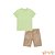 Conjunto de camiseta e bermuda em sarja Luc.boo resort - Imagem 5
