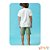 Conjunto de camiseta e bermuda em sarja Luc.boo resort - Imagem 3
