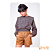 Conjunto de blusa e shorts L2M BLK24 - Imagem 1