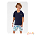 Conjunto de camiseta em meia malha e bermuda em moletinho sublimado Onda Marinha - Imagem 1