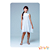 Vestido godê tule L2M Girls branco - Imagem 2