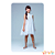 Vestido godê tule L2M Girls branco - Imagem 1