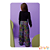 Conjunto de blusa e calça wide leg Infanti - Imagem 3
