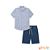 Conjunto de camisa e bermuda jeans Luc.boo - Imagem 3