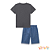 Conjunto camiseta e bermuda jeans Luc.boo - Imagem 4