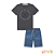 Conjunto camiseta e bermuda jeans Luc.boo - Imagem 3