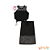 Conjunto de blusa cropped e saia midi Vic&Vicky BLK24 - Imagem 2