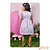 Vestido em super cetim e tule Infanti Festa - Imagem 5