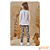 Conjunto de blusa em cotton e calça legging Infanti - Imagem 3