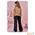 Conjunto de blusão boxy em moletom e calça wide leg Infanti - Imagem 3