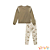 Conjunto de blusão em moletom com pelúcia e legging em termoskin peluciado Infanti - Imagem 4