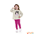 Conjunto Casaco com Legging Menina Fakini For Fun blk24k - Imagem 1