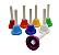 CONJUNTO SINOS MUSICAIS - Liverpool (11040) - Imagem 1