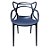 Cadeira Design Fratini Alegra Master Philippe Starck Azul Marinho Polipropileno Cozinhas Aviv - Imagem 1