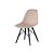 Kit 2x Cadeira Design Eames Eiffel DAR Ray Pes Madeira Salas Florida Fendi Assento Polipropileno Fratini - Imagem 2