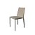 Kit 2x Cadeira Design Quadrada Gelo Assento Estofado Tecido Couro Moderna Cozinhas Salas Zurique Fratini - Imagem 2