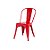 Kit 2x Cadeira Design Tolix Iron Francesinha Xavier Pauchard Vermelho Cozinhas Berlin Fratini - Imagem 2