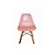 Kit Cadeira Design Eames Eiffel Kids Infantil Rosa DAR Ray Pes Madeira Florida Assento Polipropileno Fratini - Imagem 3