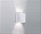 Arandela Newline Iluminação New Clean Ambiente Externo Sobrepor Metal Branco 10x5cm 1x G9 Halopin Bivolt 110v 220v 9575BT Parede Muro Banheiro Sala - Imagem 1