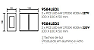 Arandela Newline Iluminação New Trace Ambiente Externo Quadrada Sobrepor Metal 10x5cm 2x PCI LED 6W 9584LED1BT Parede Muro Banheiro Sala - Imagem 2