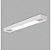 PLAFON Usina Design Retangular TROPICAL SLIM 4705/125F Sala Estar Cozinhas Quartos 1 T8 LED 120 CM 75X1280X85 - Imagem 1