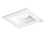 Spot Newline Iluminação Flat LED Embutir Quadrado Alumínio Branco 8,5x11cm 1x GU10/GZ10 AR70 LED IN65104BT Tetos e Gesso - Imagem 1