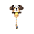 Brinquedo Cão Shih-tzu de Pelúcia com Corda - Imagem 2