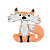 Brinquedo Raposa de Pelúcia - Imagem 1