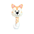 Brinquedo Ossinho Akita de Pelúcia - Imagem 1