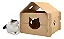 Casinha de Papelão para Gatos - PetPira - Imagem 1