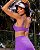 Conjunto Short Saia + Top Roxo - Imagem 2