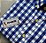 CAMISA MASC. XADREZ GIGANTE AZUL ROYAL - Imagem 3