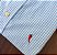 CAMISA MASC. XADREZ MÉDIO AZUL CLARO - Imagem 2
