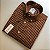 CAMISA XADREZ GRANDE - REF: 01 CLR - MARROM - Imagem 1