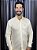 CAMISA MASC. LISA OXFORD AMARELO CLARO - Imagem 2