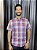 CAMISA XADREZ OXFORD ROXO - Imagem 1