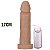 PENIS DE BORRACHA COM VIBRADOR CÔR PELE 17 X 4,0 CM - Imagem 1