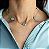 Choker Cinco Trevos Azul Bebê Virgínia - Imagem 2