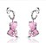 Brinco Ursinho Rosa - Imagem 1