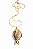 Colar Longo Peixão Dourado - Imagem 1
