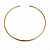 Colar Aro Dourado Oval - Imagem 1