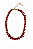 Colar Cascalho Vermelho - Imagem 1